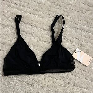 Lively Midnight Black Bralette